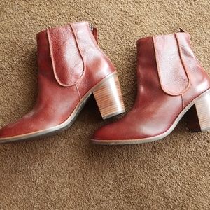 Matisse Leather Heeled Boots